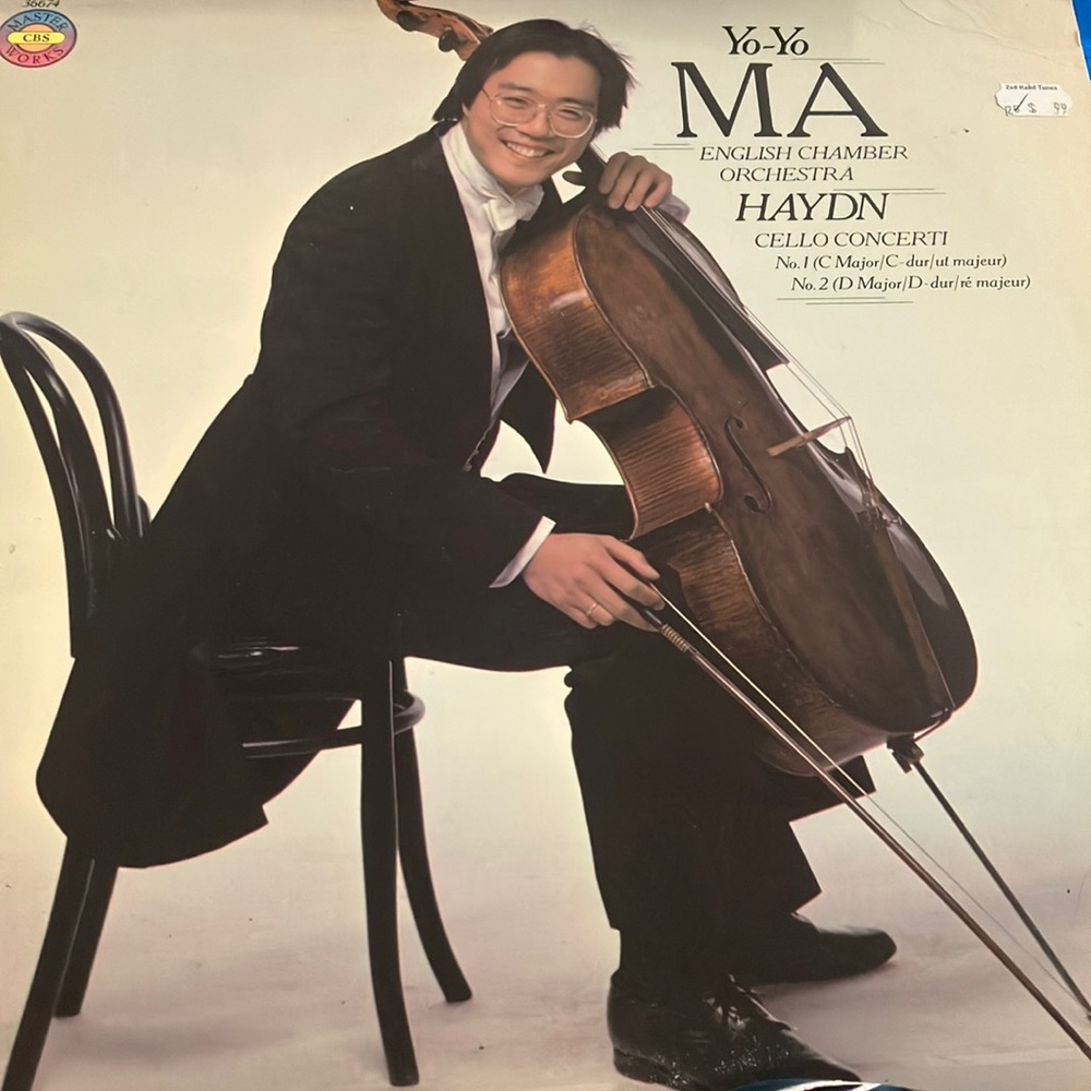 Yo-Yo Ma Haydn Cello Concerti Vinyl Record